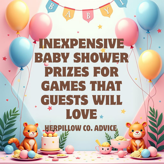 HerPillow Co. Inexpensive Baby Shower Prizes for Games That Guests Will Love