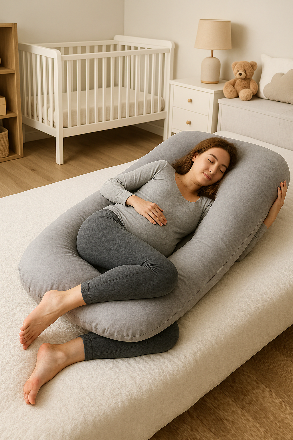 HerPillow® Ultimate 5-in-1 Pregnancy & Nursing Support Pillow