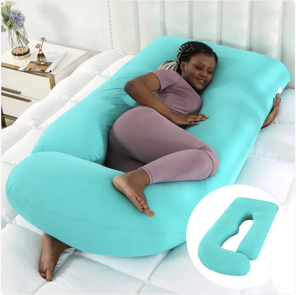Pregnancy Waist Support Pillow for Side Sleeping | Maternity Belly Relief Cushion