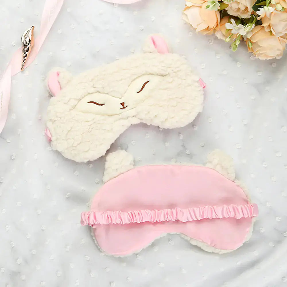 HerPillow Cute Plush Sleeping Sheep Eye Mask for Relaxation HerPillow.store