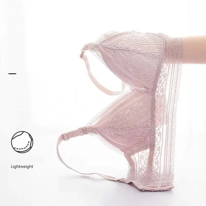 Sexy Lace Nursing Bra for Pregnant Women (Wireless) HerPillow.store