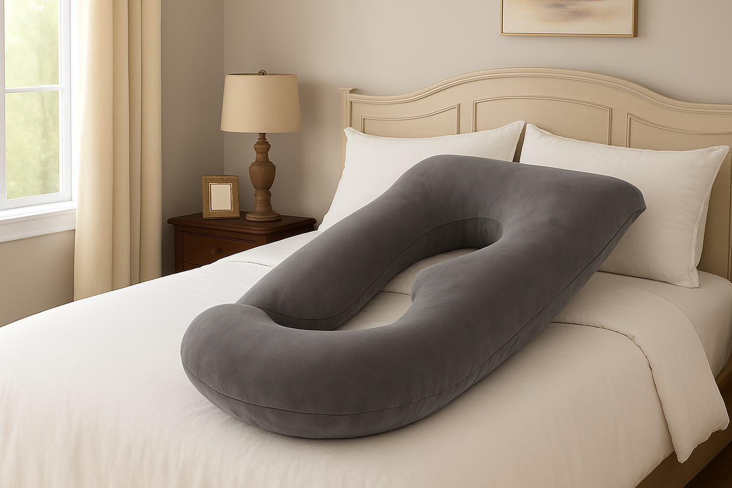 HerPillow® Ultimate 5-in-1 Pregnancy & Nursing Support Pillow
