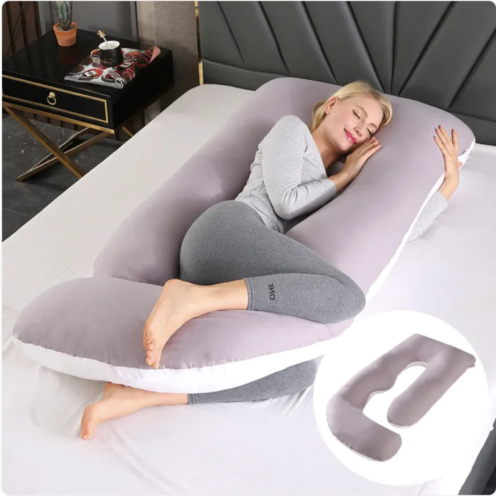Pregnancy Waist Support Pillow for Side Sleeping | Maternity Belly Relief Cushion