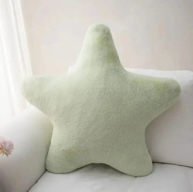 HerPillow Star Pattern Pillow Super Soft And Cute Plush Pillow HerPillow.store