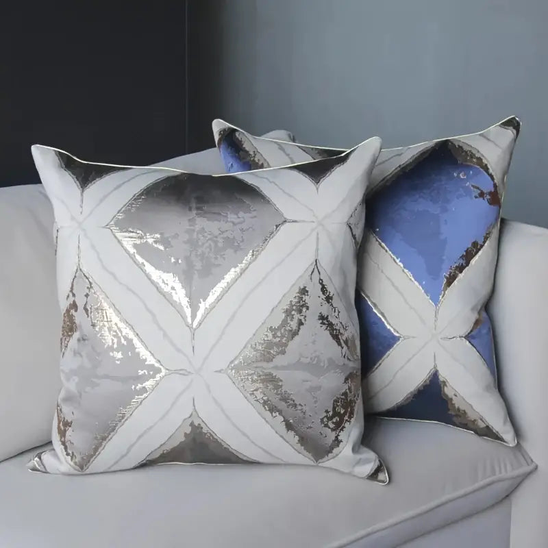 HerPillow Diamond Pattern Throw Pillow Case for Home Decor