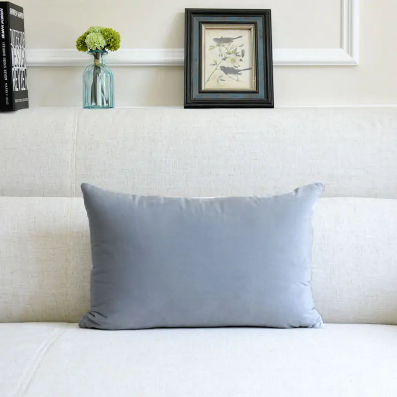 HerPillow Co. Velvet Throw Pillow for Sofa Decor