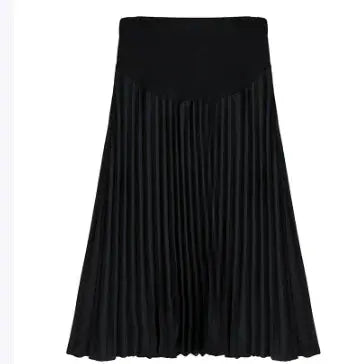 HerPillow Summer Thin Pleated Skirt for Pregnant Women HerPillow.store