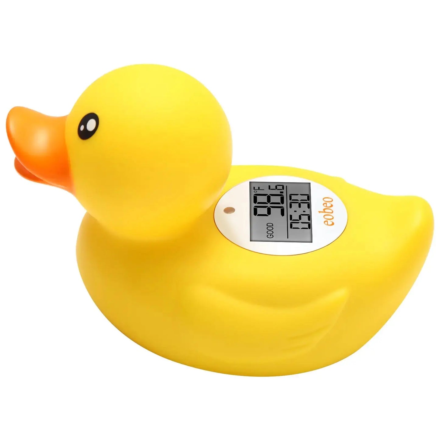 HerPillow Duck Baby Bath Thermometer - Instant Read Safety Bath Thermometer with Water Temperature Alerts & Bath Time Timer - Floating Bath Toy & Digital Room Thermometer - Essential Must-Have for Newborn HerPillow.store