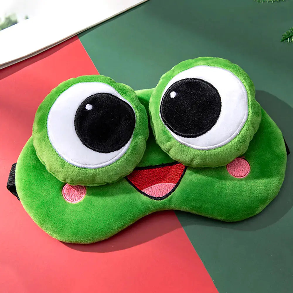 HerPillow Cute Plush Sleeping Mask with Eye Patches for Relaxation HerPillow.store