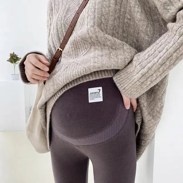 HerPillow Comfortable Slim Stretch Cotton Maternity Pants HerPillow.store