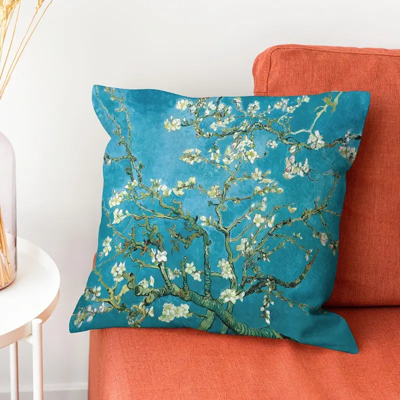 Retro Vintage Oil Painting Pillow Case