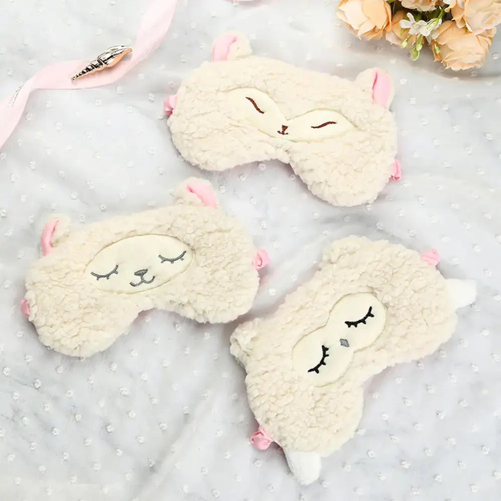 HerPillow Cute Plush Sleeping Sheep Eye Mask for Relaxation HerPillow.store