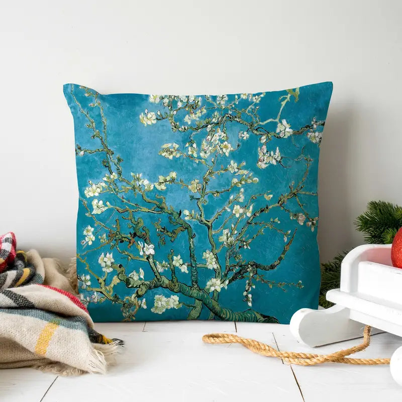 Retro Vintage Oil Painting Pillow Case