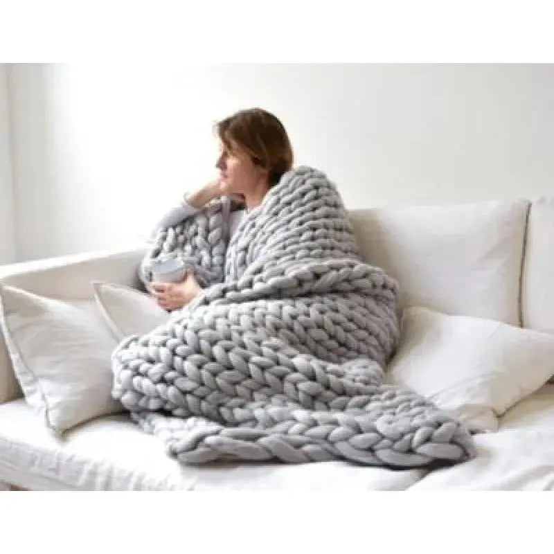 HerPillow Sofa Blanket Decorative Blanket HerPillow.store
