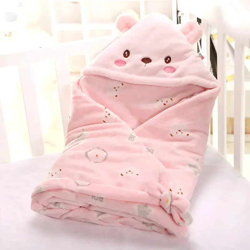 HerPillow Baby Wrap Blanket, Newborn Swaddle, Fleece Cotton Blanket HerPillow.store