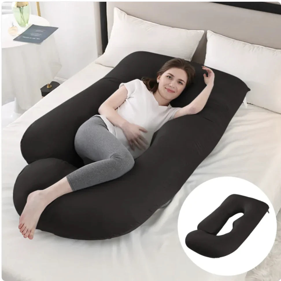 Pregnancy Waist Support Pillow for Side Sleeping | Maternity Belly Relief Cushion