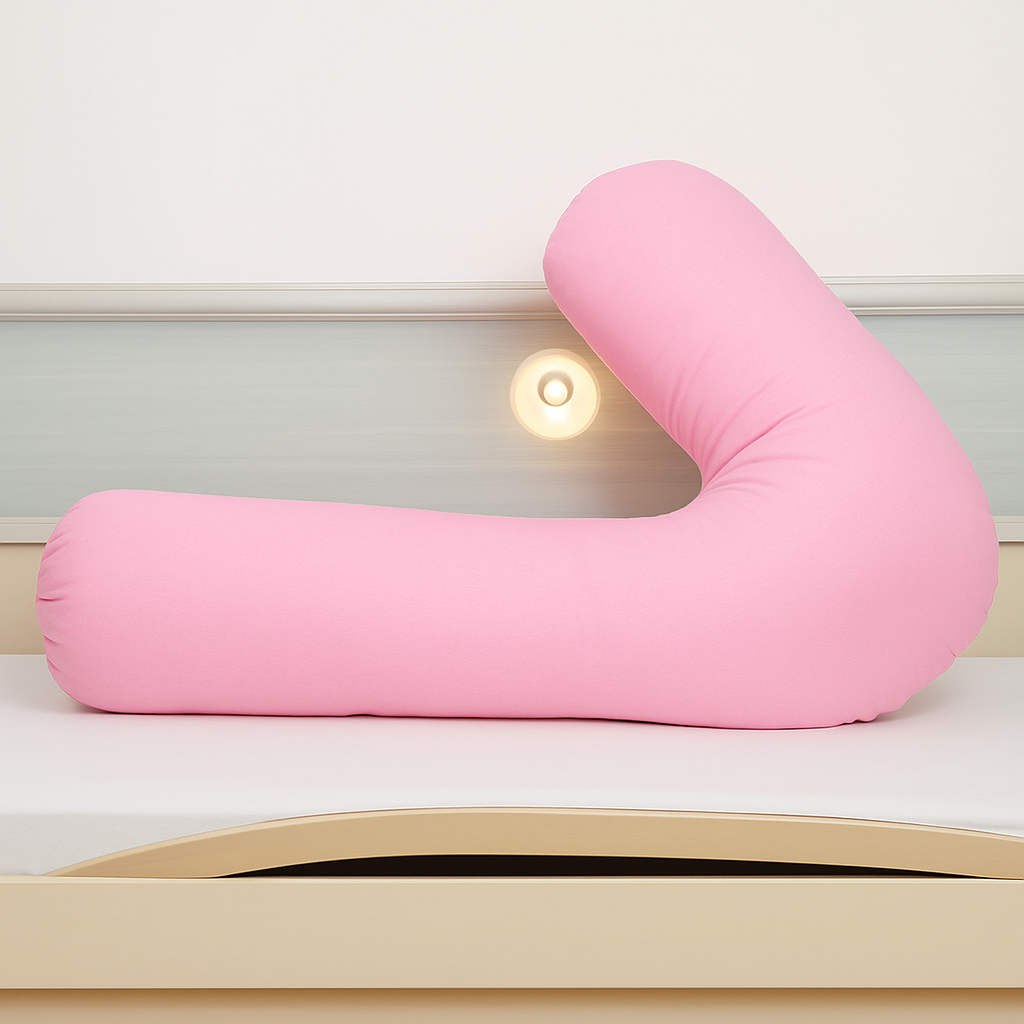HerPillow® V-Shaped Maternity Waist Pillow – Pregnancy Support for Better Sleep & Comfort