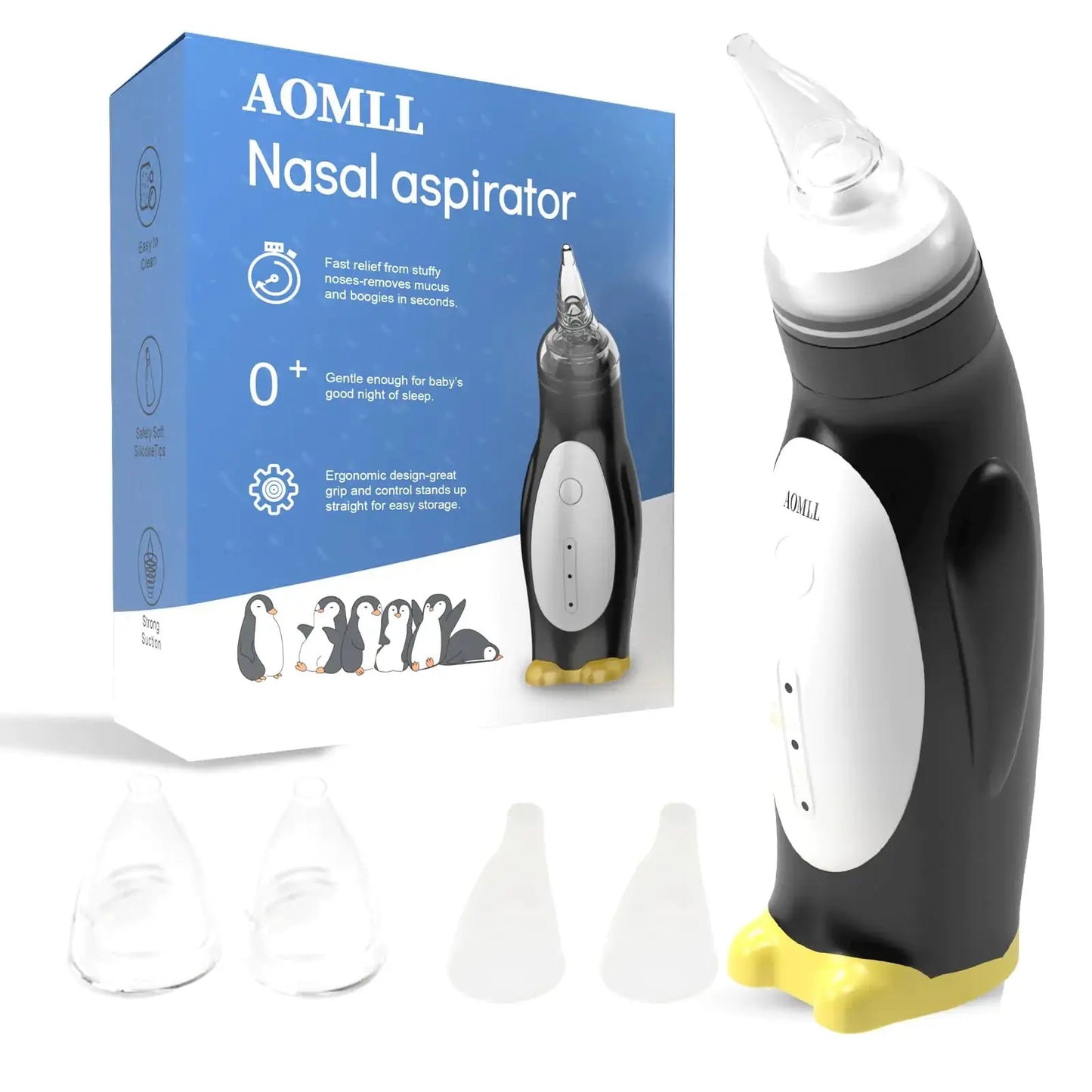 Nasal Aspirator for Baby,Baby Nasal Aspirator,Electric Nasal Aspirator for Babies,Baby Nose Cleaner,Baby Nose Sucker,Nose Sucker for Baby HerPillow.store