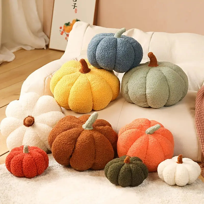 Halloween Pumpkin Throw Pillow for Home and Office Decor