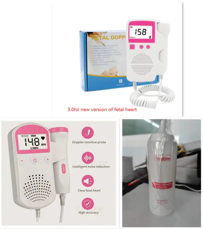 HerPillow Home Pregnancy Fetal Heart Rate Monitor Device HerPillow.store