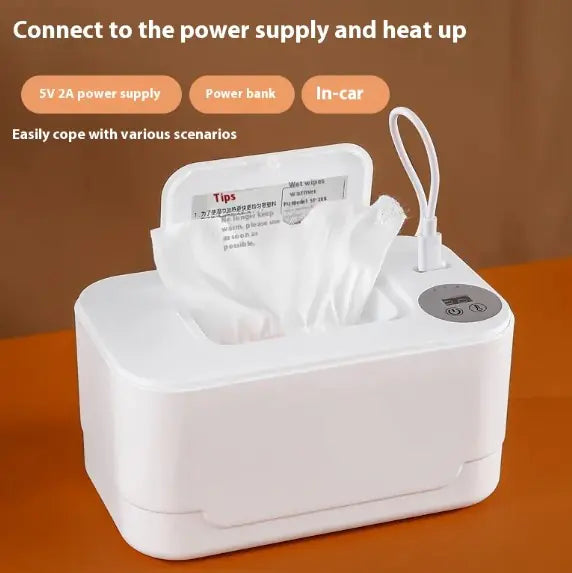HerPIllow Co. Baby Wipes Warmer