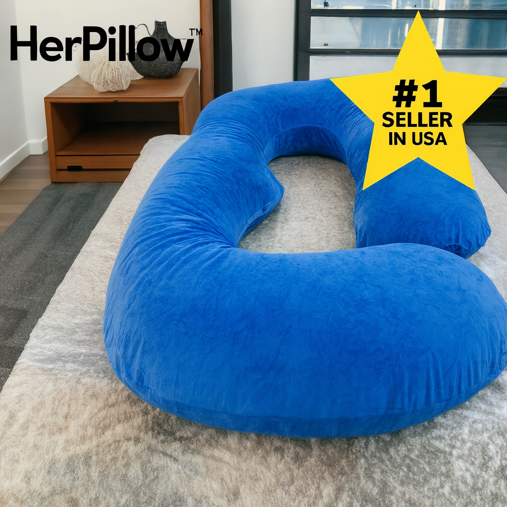 HerPillow® Men's 5-in-1 Body Pillow – Built for Real Comfort