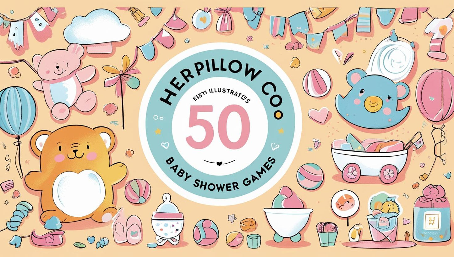 HerPillow Co. 50 Baby Shower Games ebook