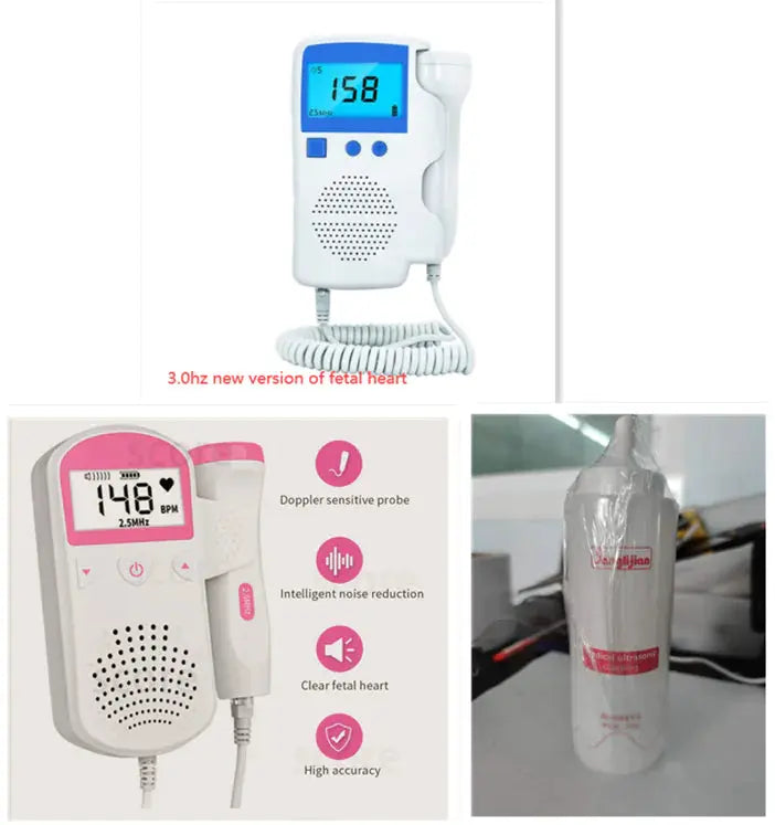 HerPillow Home Pregnancy Fetal Heart Rate Monitor Device HerPillow.store