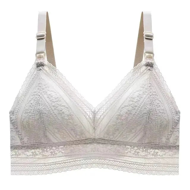 Sexy Lace Nursing Bra for Pregnant Women (Wireless) HerPillow.store