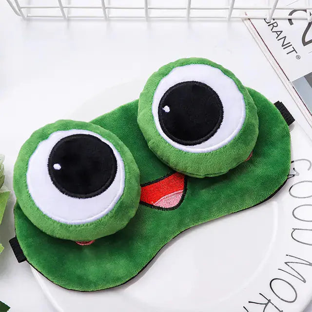 HerPillow Cute Plush Sleeping Mask with Eye Patches for Relaxation HerPillow.store