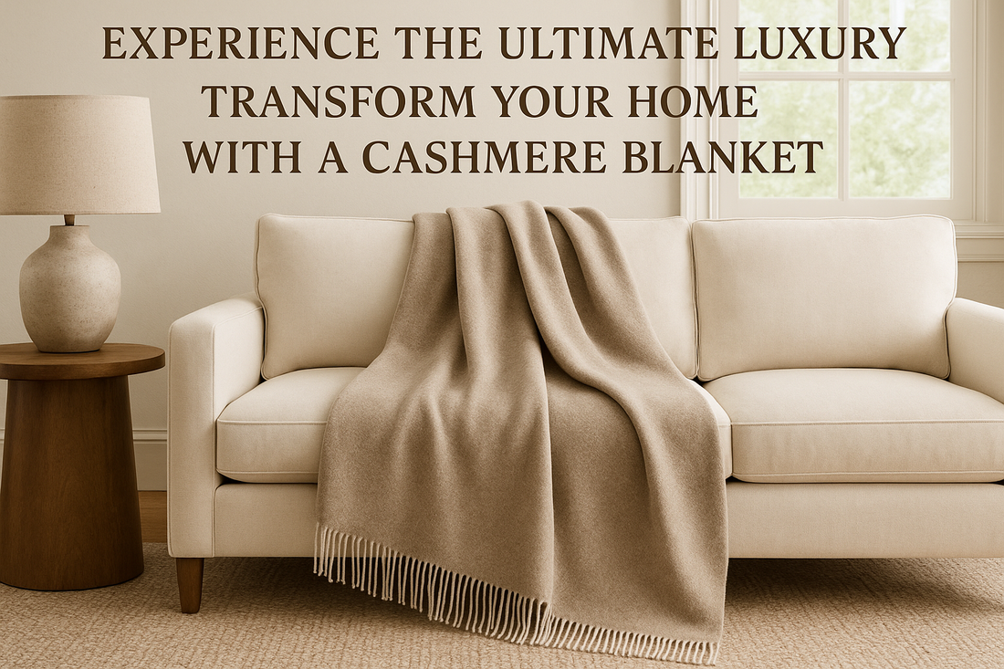 Experience the Ultimate Luxury: Transform Your Home with a Cashmere Blanket