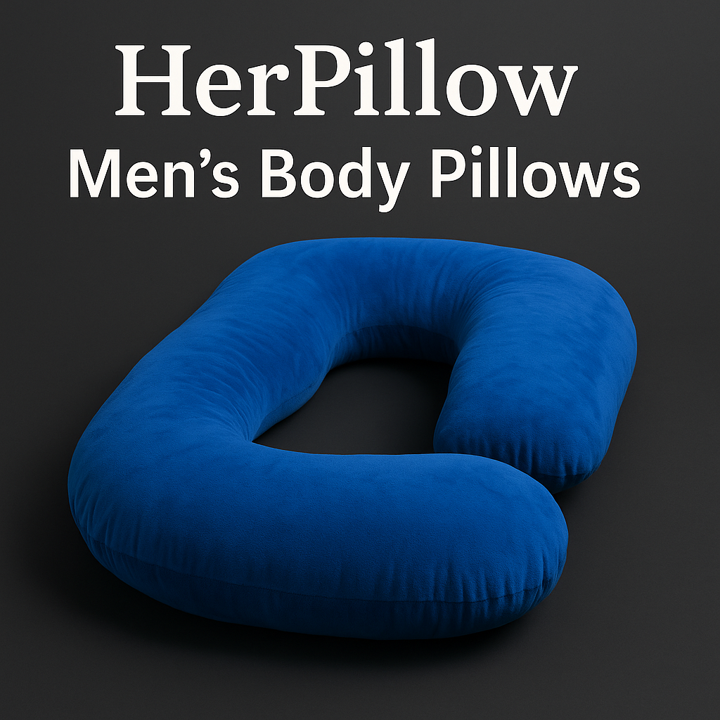 Men’s Body Pillows Built for Real Comfort