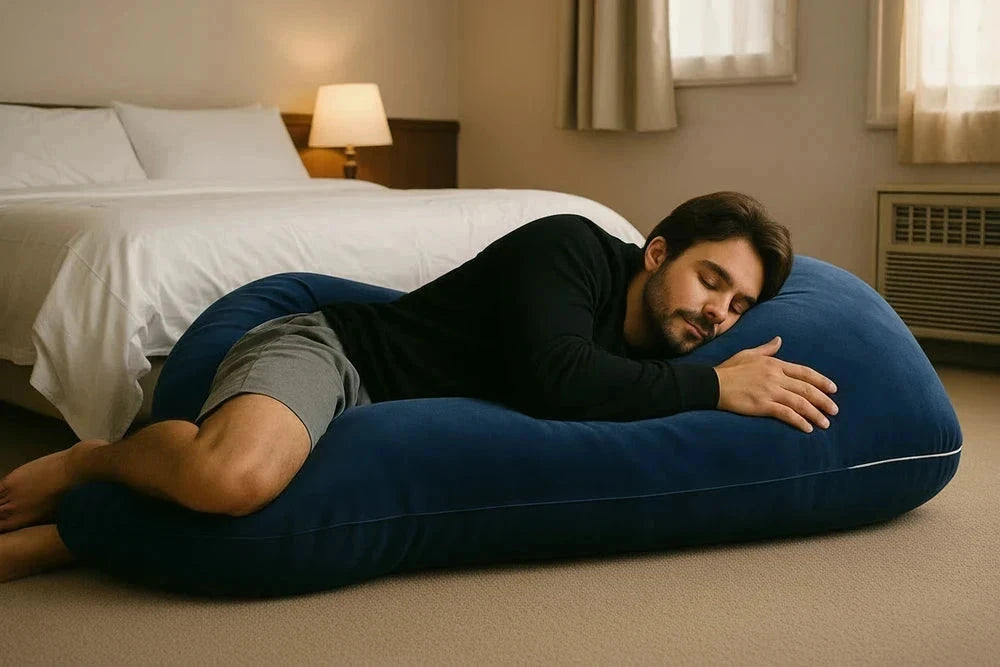 Oversized Velvet Body Pillow