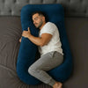 Oversized Velvet Body Pillow