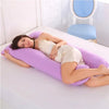 HerPillow Pregnancy Pillow Bedding Full Body Pillow for Pregnant Women Comfortable U-Shape Cushion Long Side Sleeping Support Pillows