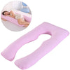HerPillow Pregnancy Pillow Bedding Full Body Pillow for Pregnant Women Comfortable U-Shape Cushion Long Side Sleeping Support Pillows