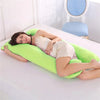 HerPillow Pregnancy Pillow Bedding Full Body Pillow for Pregnant Women Comfortable U-Shape Cushion Long Side Sleeping Support Pillows