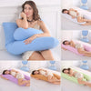 HerPillow Pregnancy Pillow Bedding Full Body Pillow for Pregnant Women Comfortable U-Shape Cushion Long Side Sleeping Support Pillows