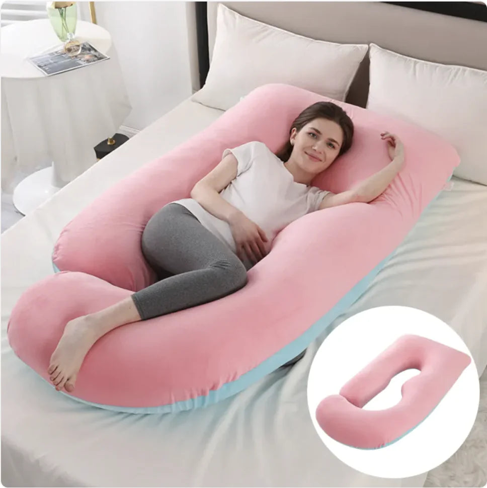 Pregnancy Waist Support Pillow for Side Sleeping | Maternity Belly Relief Cushion