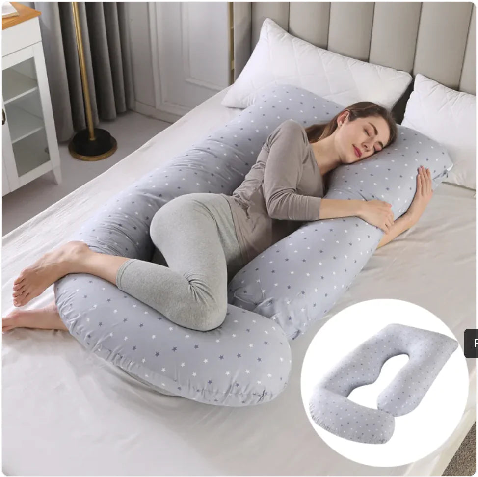 Pregnancy Waist Support Pillow for Side Sleeping | Maternity Belly Relief Cushion