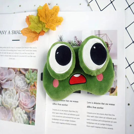 HerPillow Cute Plush Sleeping Mask with Eye Patches for Relaxation HerPillow.store