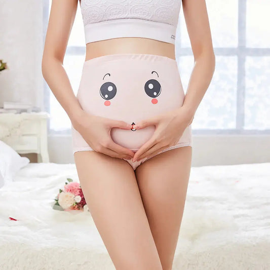 HerPillow Maternity Cartoon Expression Underwear HerPillow.store