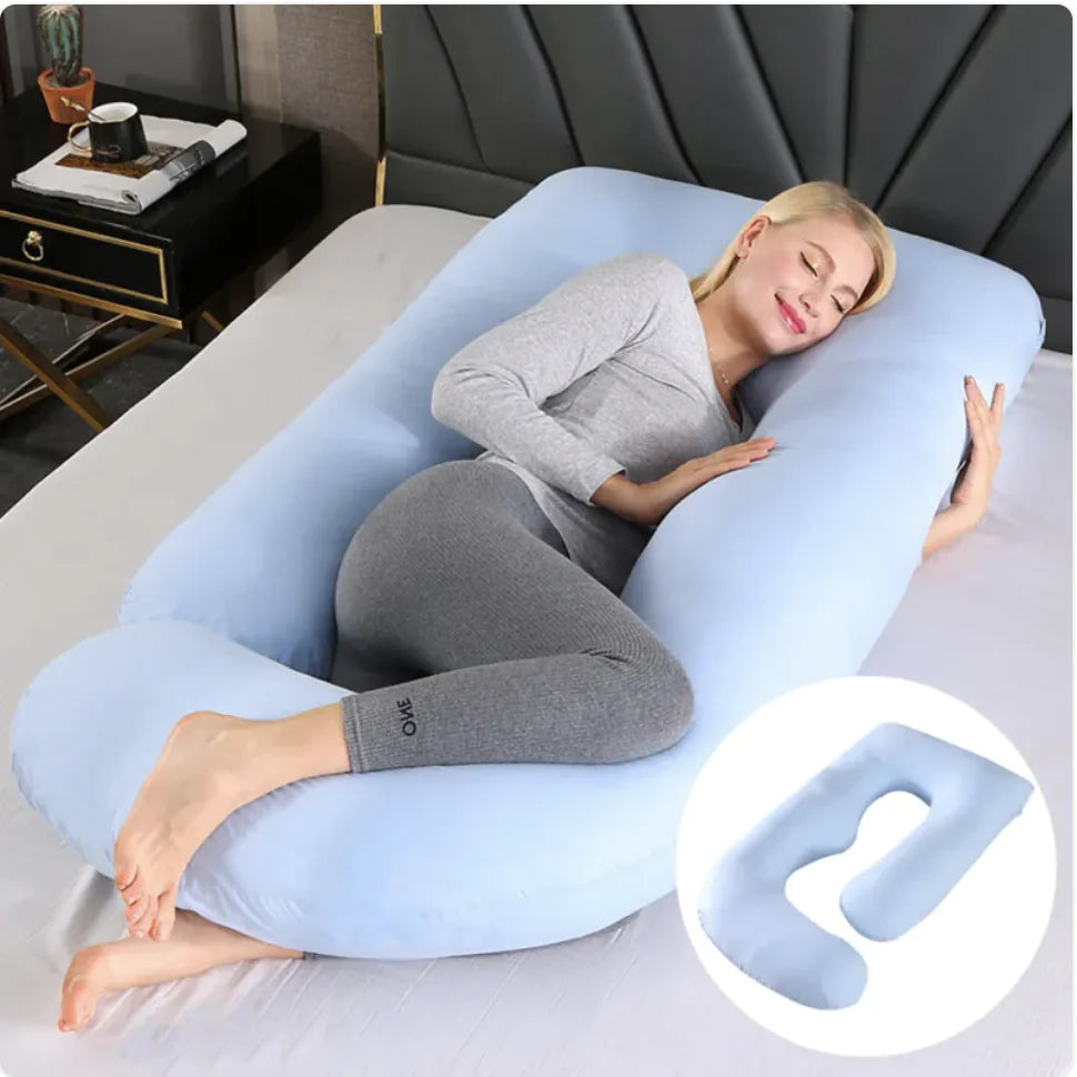 Pregnancy Waist Support Pillow for Side Sleeping | Maternity Belly Relief Cushion