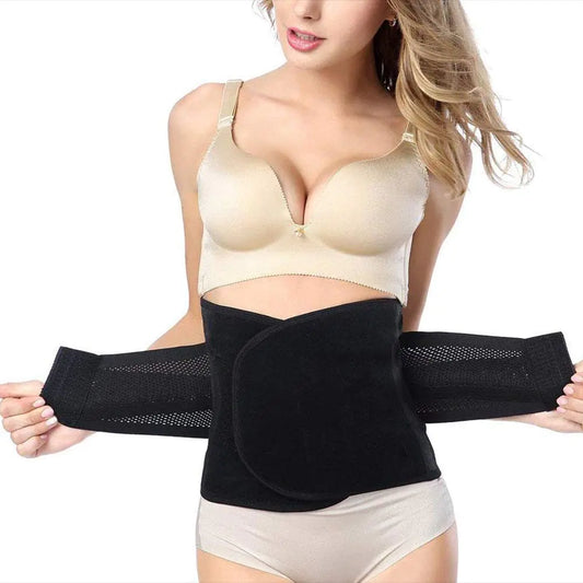 HerPillow Postpartum Belly band Postpartum Recovery Surgery Support Belly Wrap for C-Section Hernia and Tummy Tuck Abdominal Compression Binder - HerPillow.store