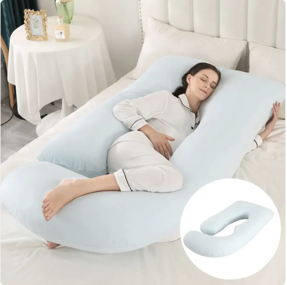 Pregnancy Waist Support Pillow for Side Sleeping | Maternity Belly Relief Cushion