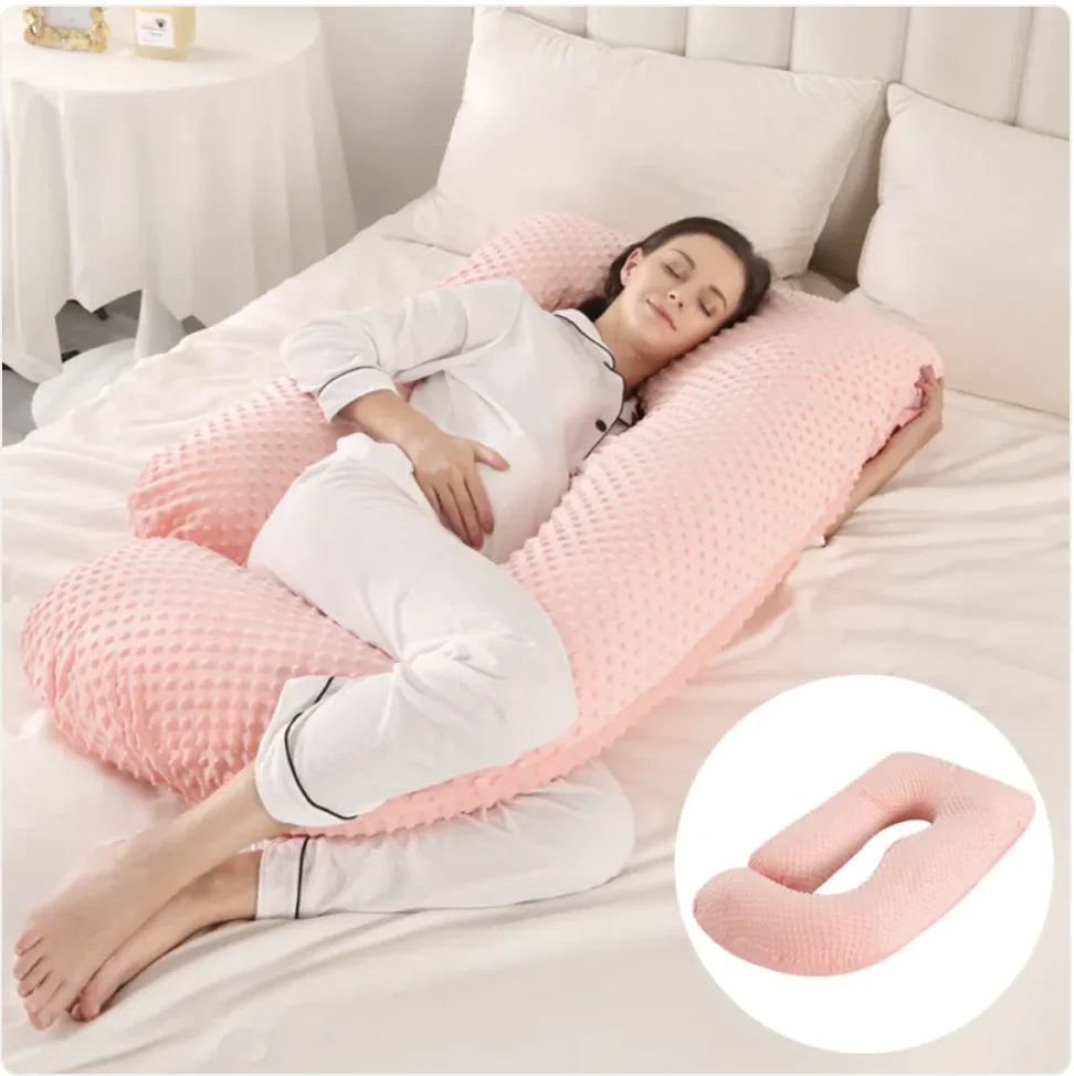 Pregnancy Waist Support Pillow for Side Sleeping | Maternity Belly Relief Cushion