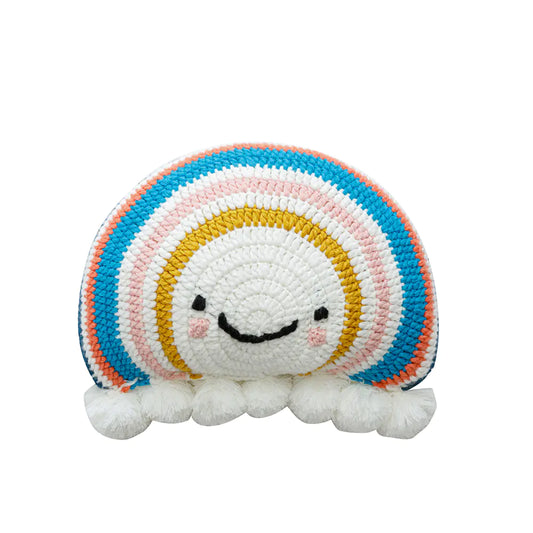 HerPillow Co. Round Ball Sofa Pillow for Living Room Decor