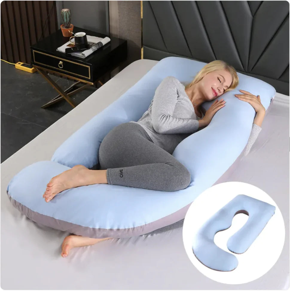 Pregnancy Waist Support Pillow for Side Sleeping | Maternity Belly Relief Cushion