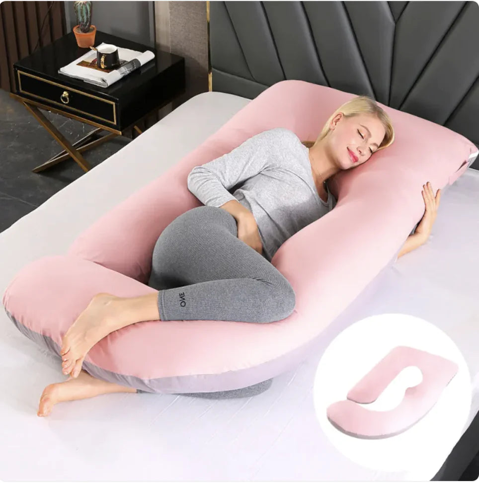 Pregnancy Waist Support Pillow for Side Sleeping | Maternity Belly Relief Cushion
