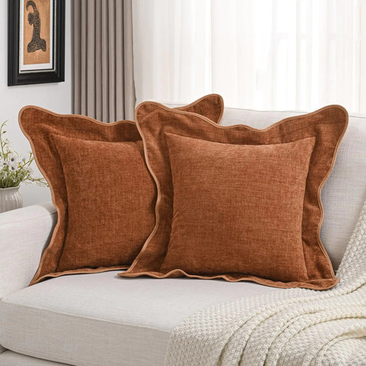HerPillow Brown Lux Throw Pillow